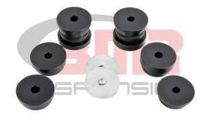 Ford Mustang Differential Bushing Kit - Rear - BMR Suspension - Aluminum Rear Cradle - Black - `15-`23